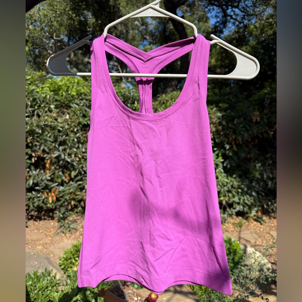 Lululemon Women's Purple Nulu Tank Top